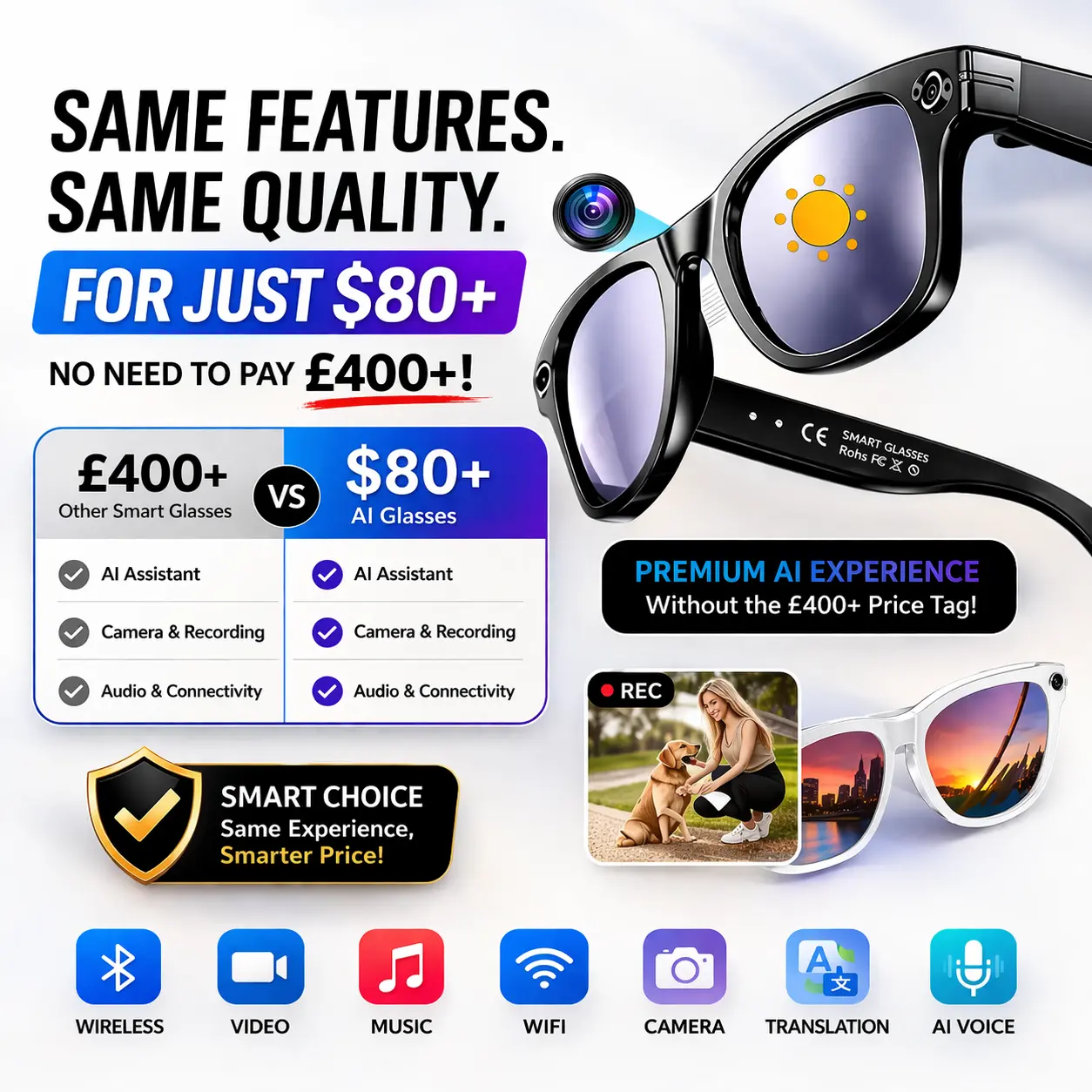 💰 AI Smart Glasses - Image 1