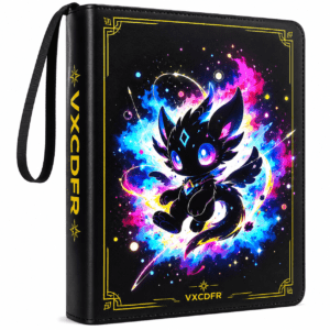 主图1 Card Binder, 900 Pockets Trading Card Binder for Sports Cards, MTG, TCG and Collectible Cards, 50 Removable Sleeves, Zippered Card Storage Album